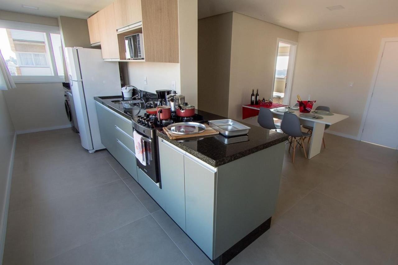 Dallas Apartamentos Na Via Gastronomica-Estacionamento-Amplos E Equipados-Wifi Bento Gonçalves Eksteriør billede