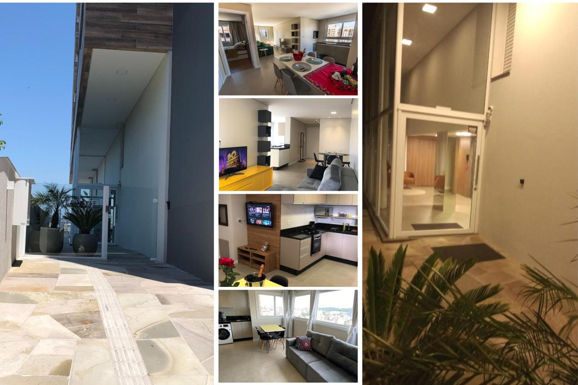 Dallas Apartamentos Na Via Gastronomica-Estacionamento-Amplos E Equipados-Wifi Bento Gonçalves Eksteriør billede